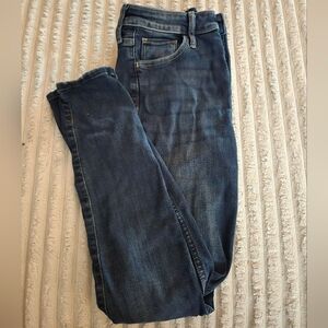 Hollister Ultra High-Rise Super Skinny Dark Blue Jeans
